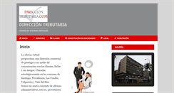 Desktop Screenshot of direcciontributaria.com